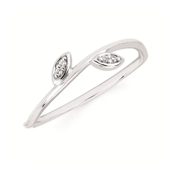.02 Ctw. Diamond Ring In 14K White Gold Reed & Sons Sedalia, MO