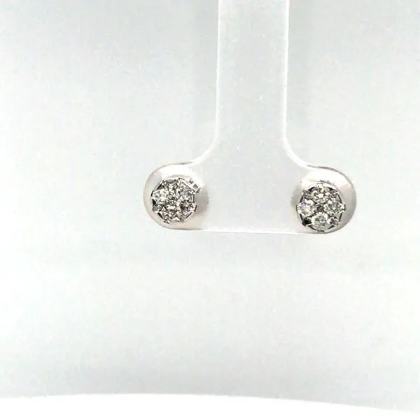 Cluster Diamond Earrings Reed & Sons Sedalia, MO