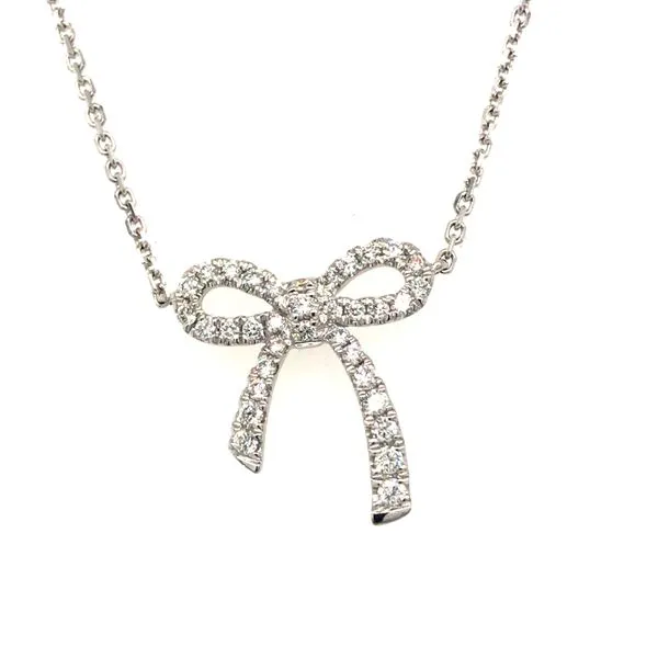 Diamond Bow Necklace Reed & Sons Sedalia, MO
