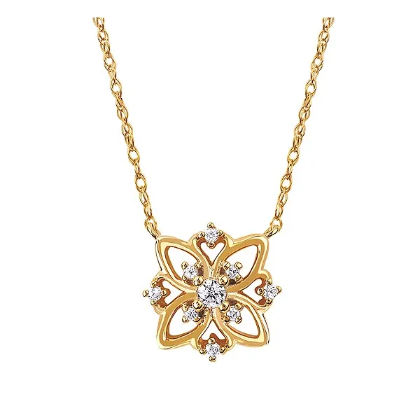 Diamond Pendant in 14K Gold Reed & Sons Sedalia, MO