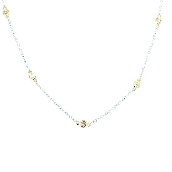 Diamond by the inch necklace