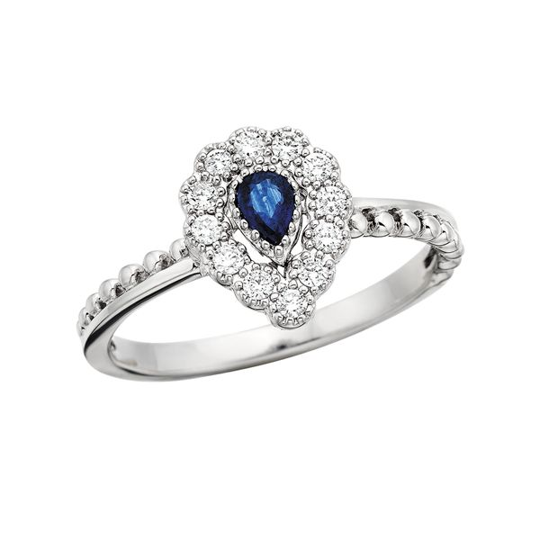 Pear shape Sapphire Ring Reed & Sons Sedalia, MO