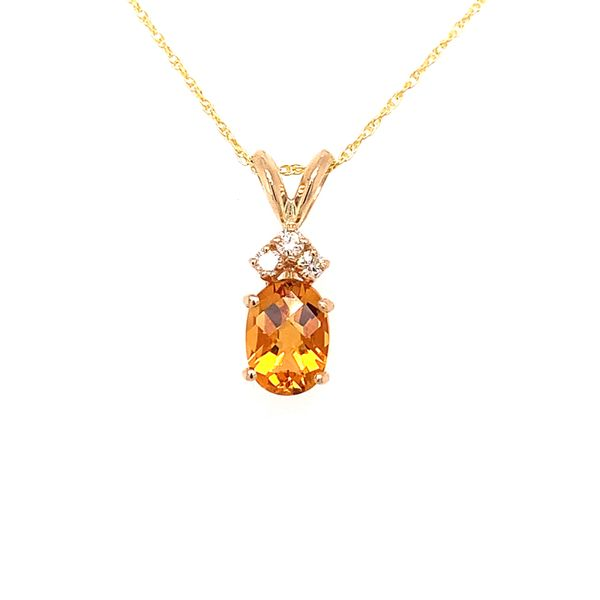 Sunny Citrine Pendant Necklace Reed & Sons Sedalia, MO