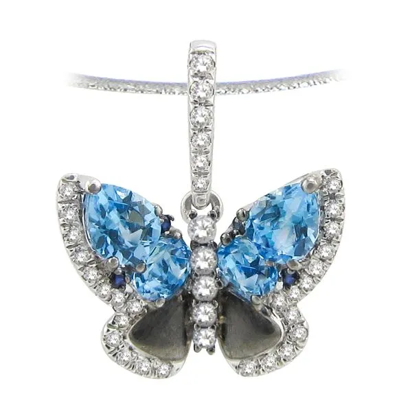 Beautiful blue butterfly pendant Reed & Sons Sedalia, MO