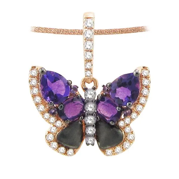 Purple butterfly pendant Reed & Sons Sedalia, MO