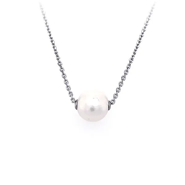 Fresh Water Pearl on Sterling Silver Chain Reed & Sons Sedalia, MO