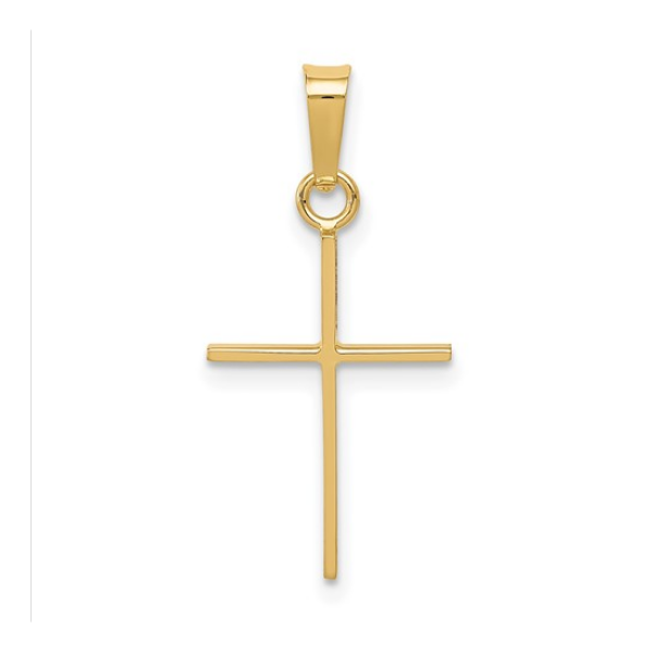 14k Cross with 18