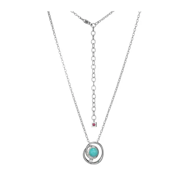 Sterling Silver Geniune Amazonite Pendant similar item image