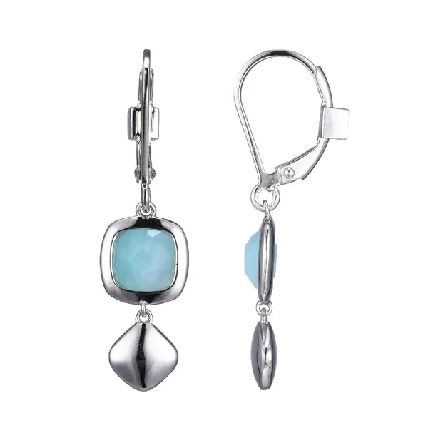 Sterling Silver Amazonite Earrings Reed & Sons Sedalia, MO