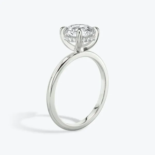 Engagement Ring Reflections In Gold Venice, FL
