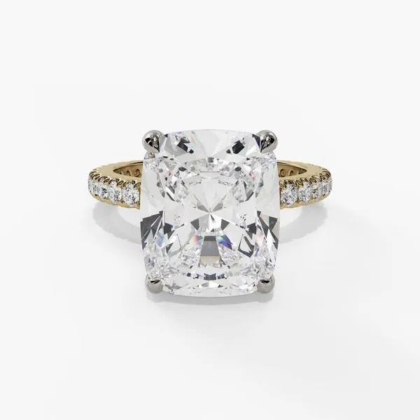 Engagement Ring Reflections In Gold Venice, FL