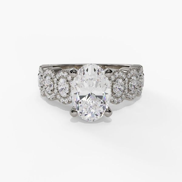 Engagement Ring Reflections In Gold Venice, FL