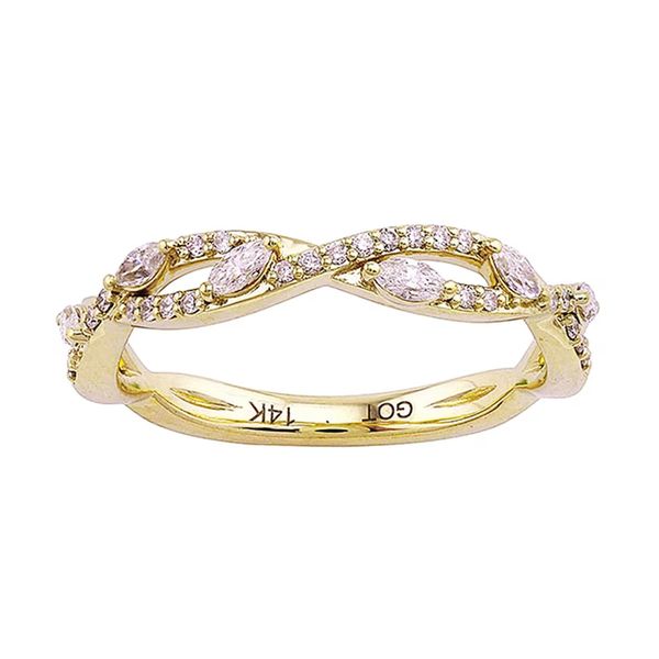 Wedding Band Reflections In Gold Venice, FL