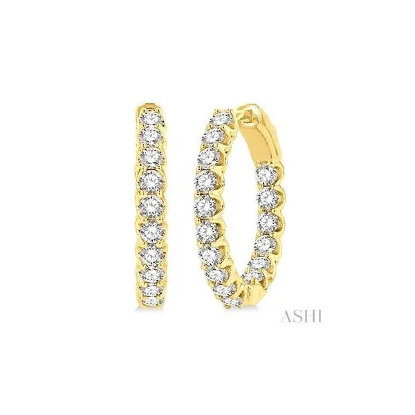 Reflections by design 14kw diamond earrings sales
