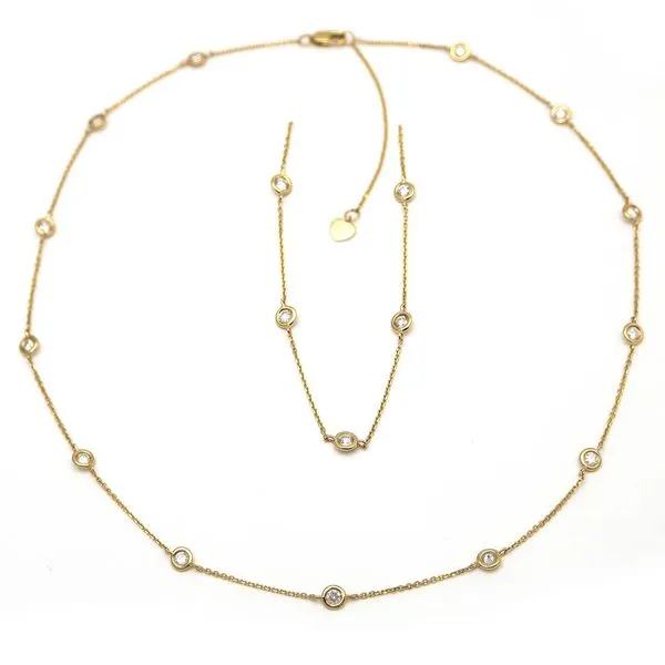 Necklace Reflections In Gold Venice, FL