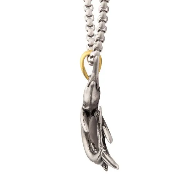 Stainless Necklace Image 2 Reflections In Gold Venice, FL