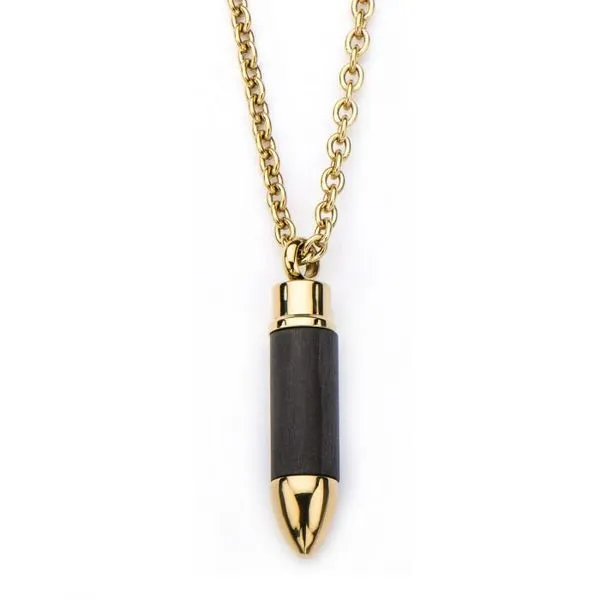 Stainless Necklace Reflections In Gold Venice, FL