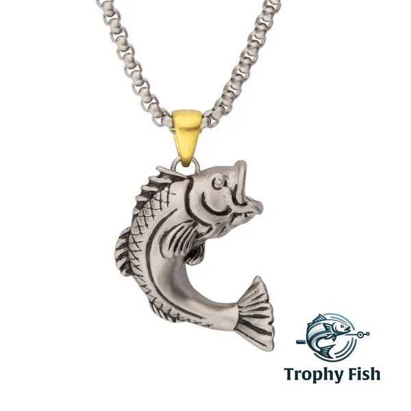 Stainless Necklace Reflections In Gold Venice, FL