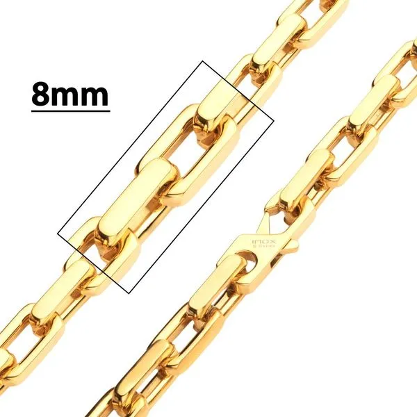 Stainless Necklace Reflections In Gold Venice, FL