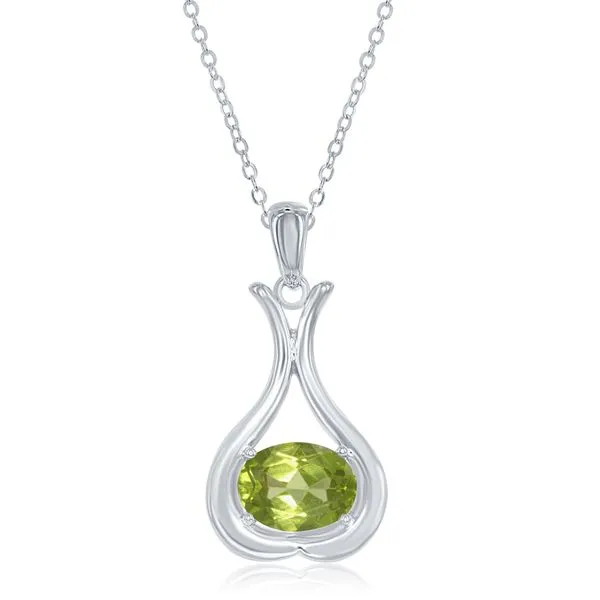 Silver Necklace Reflections In Gold Venice, FL