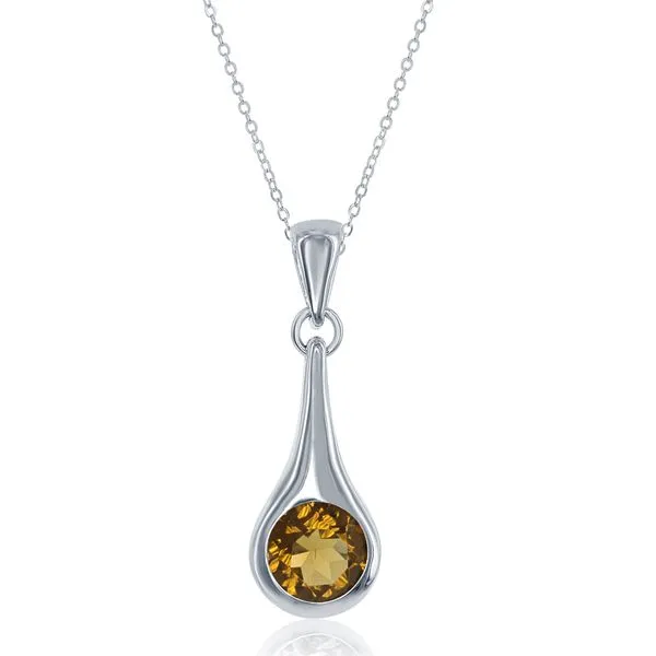 Silver Necklace Reflections In Gold Venice, FL