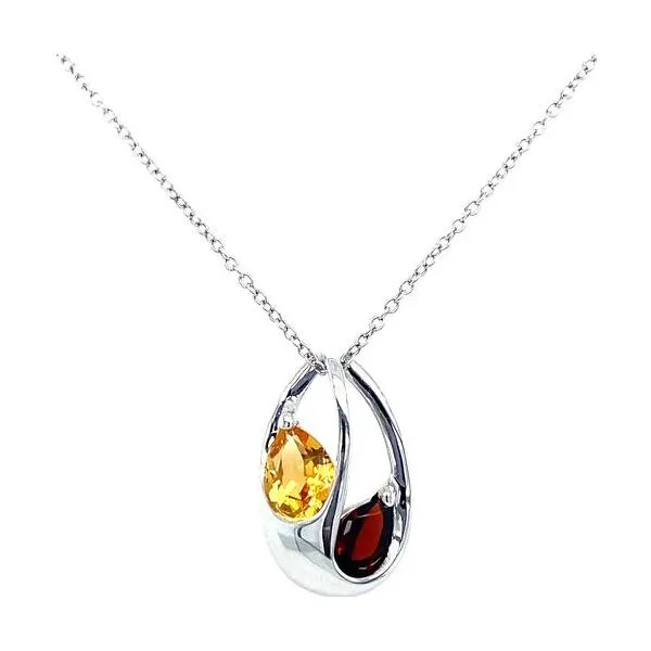Silver Necklace Reflections In Gold Venice, FL