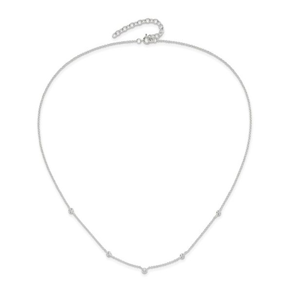 Silver Necklace Reflections In Gold Venice, FL