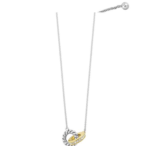 Silver Necklace Reflections In Gold Venice, FL