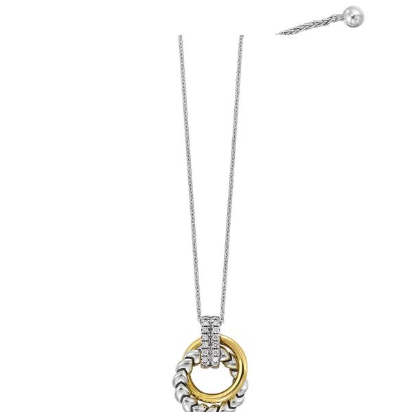 Silver Necklace Reflections In Gold Venice, FL