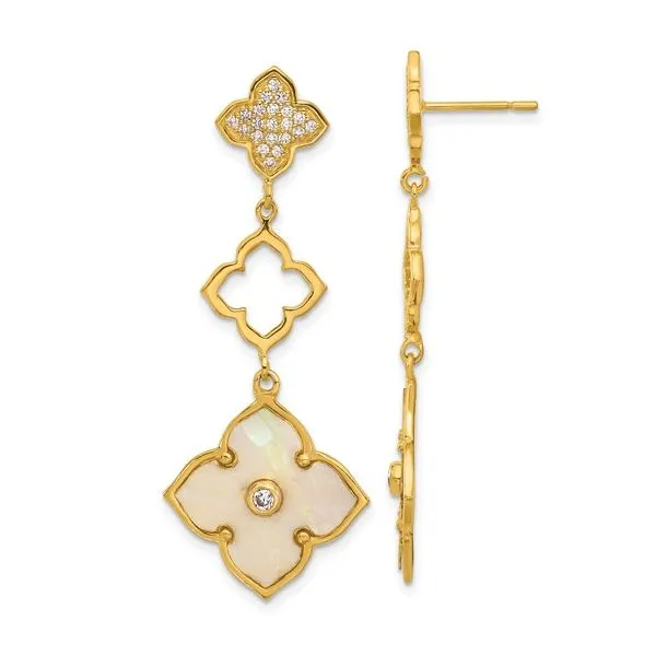 Earrings Image 2 Reflections In Gold Venice, FL