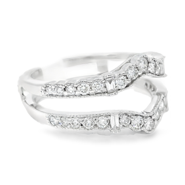 Diamond Wedding Wrap/Guard Image 2 Reiniger Jewelers Swansea, IL