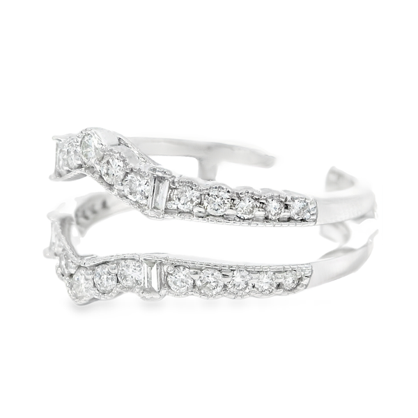 Diamond Wedding Wrap/Guard Image 3 Reiniger Jewelers Swansea, IL