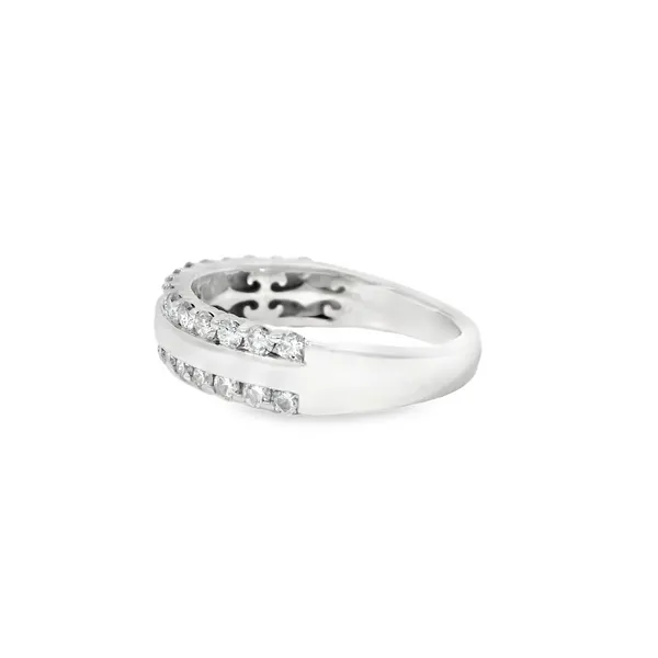 Diamond Wedding Band Image 2 Reiniger Jewelers Swansea, IL