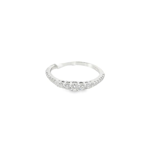 14K White Gold .31Ctw Diamond Band Reiniger Jewelers Swansea, IL
