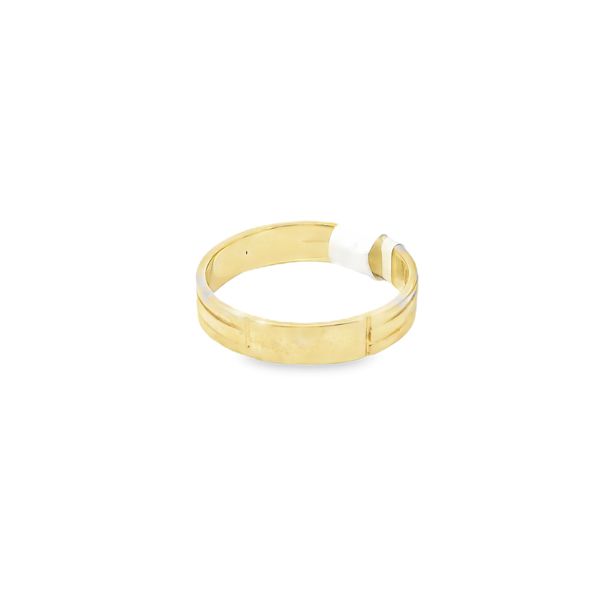 14K Yellow Gold .05Ctw Diamond Fashion Band Reiniger Jewelers Swansea, IL