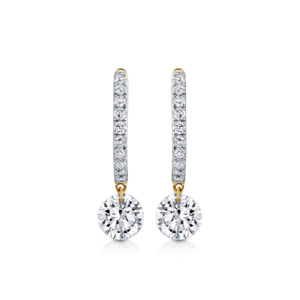 Lab Grown Diamond Earrrings Reiniger Jewelers Swansea, IL