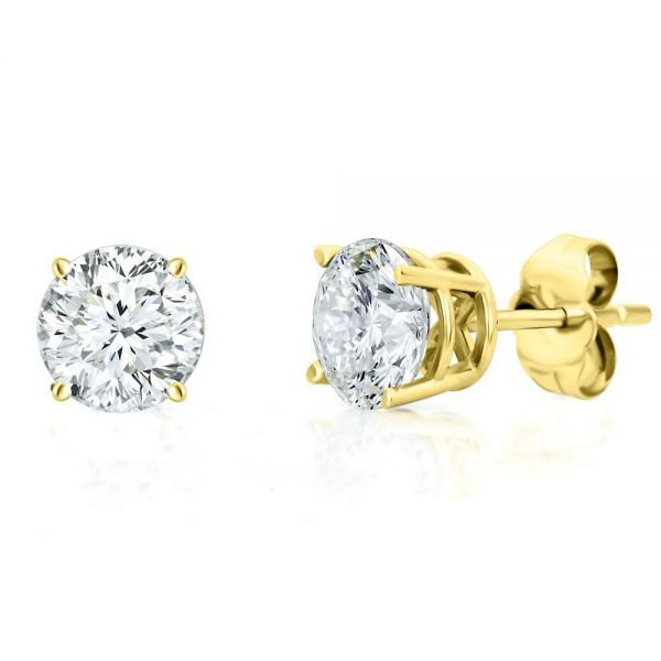 Lab Grown Diamond Earrrings Reiniger Jewelers Swansea, IL