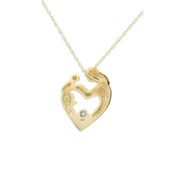 Diamond Pendant Image 3 Reiniger Jewelers Swansea, IL