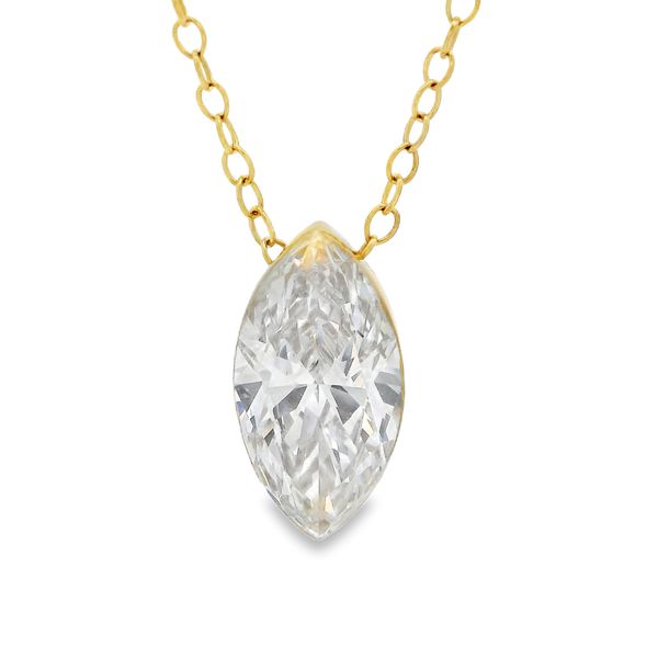 Lab Grown Diamond Pendant Image 2 Reiniger Jewelers Swansea, IL