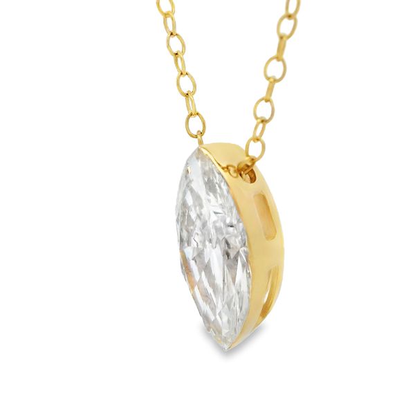 Lab Grown Diamond Pendant Image 3 Reiniger Jewelers Swansea, IL