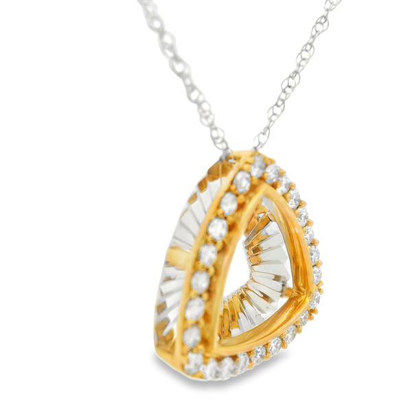 Lab Grown Diamond Pendant Image 3 Reiniger Jewelers Swansea, IL