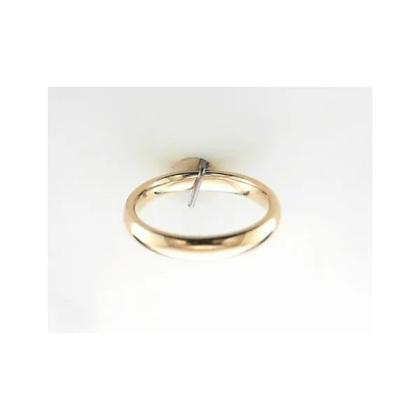 Gold Wedding Band Image 2 Reiniger Jewelers Swansea, IL