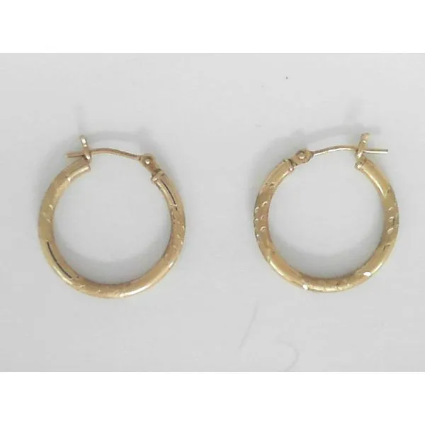 Gold Fashion Earring Reiniger Jewelers Swansea, IL