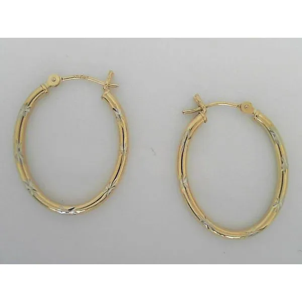 Gold Fashion Earring Reiniger Jewelers Swansea, IL