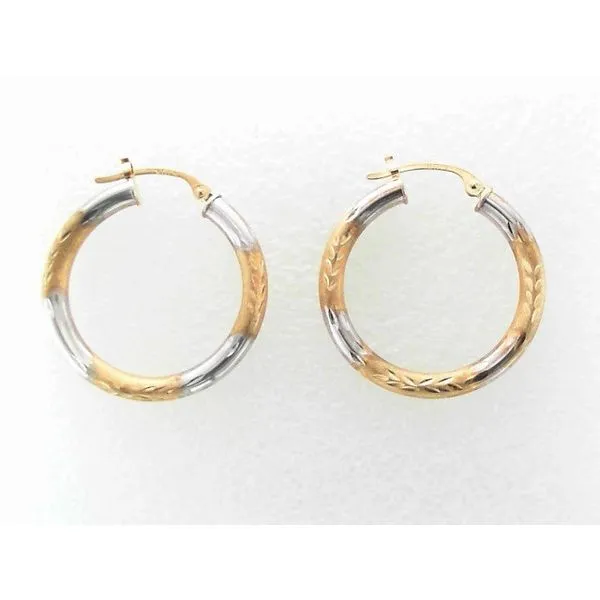 Gold Fashion Earring Reiniger Jewelers Swansea, IL