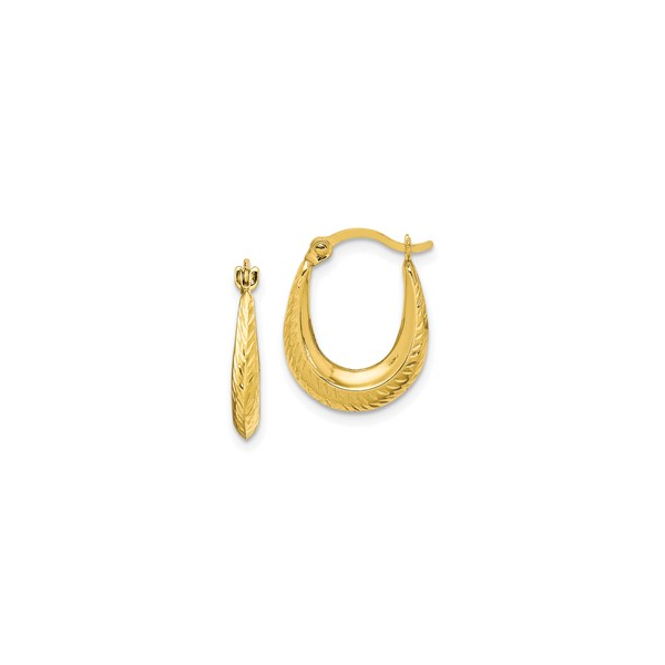 Gold Fashion Earring Reiniger Jewelers Swansea, IL