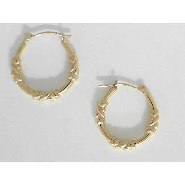 Gold Fashion Earring Reiniger Jewelers Swansea, IL