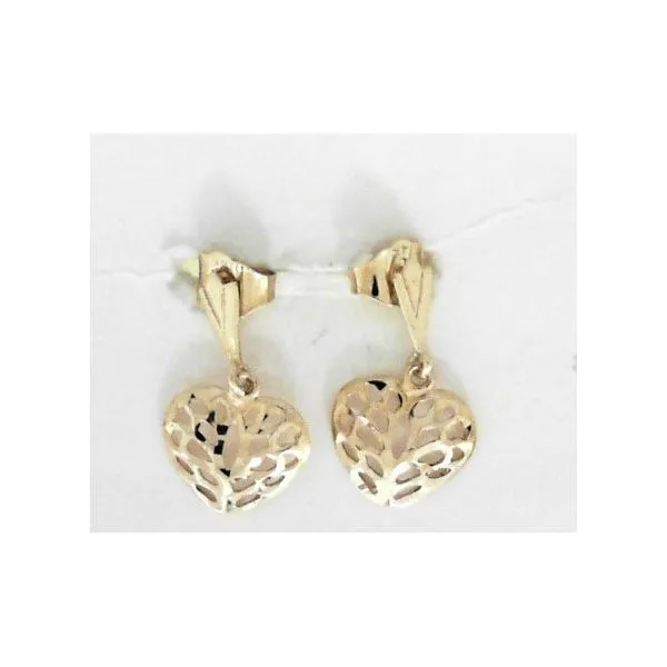Gold Fashion Earring Reiniger Jewelers Swansea, IL