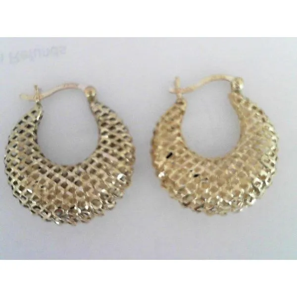 Gold Fashion Earring Reiniger Jewelers Swansea, IL