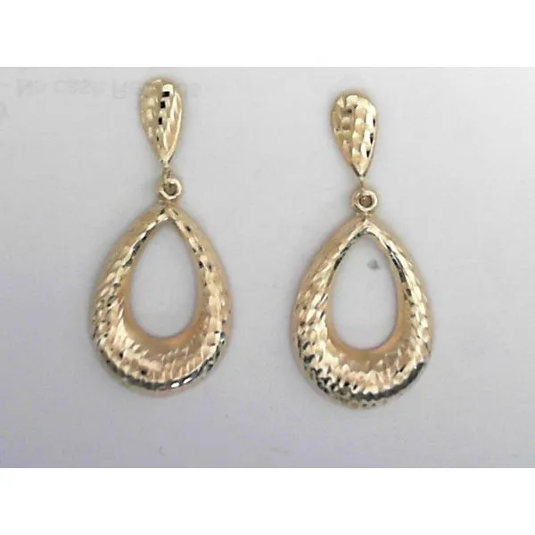 Gold Fashion Earring Reiniger Jewelers Swansea, IL